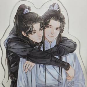 Pre-venta de soportes acrílicos de anime de Husky y su gato blanco Shizun Erha He Ta De Bai Mao Shizun Love Chu Wanning <span class=keywords><strong>Mo</strong></span> Ran Nove - Product Image 5