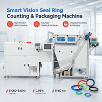 Machine d'emballage et de comptage intelligente haute productivité 5000-8000 pièces/min pour connecteurs de faisceaux de câbles automatiques 8-60 mm et fiches alimentaires