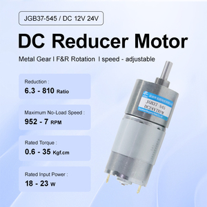 Cepillo de <span class=keywords><strong>Motor</strong></span> de desaceleración de vehículo inteligente en miniatura de 12V y 24V, reductor de engranajes de CC Micro de baja velocidad para vehículo, 1 unidad - Product Image 2