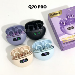 หูฟังไร้สายแบบ True Wireless Stereo OWS Air Conduction แบบหนีบหู สำหรับเล่นกีฬา พร้อมระบบตัดเสียงรบกวนในการโทร และหน้าจอ LED แสดงผลแบบดิจิตอล - Product Image 1
