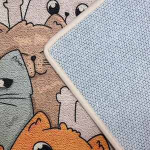 Morden phim hoạt hình mới lạ mềm cấu hình thấp Pet nhập cửa Mat ngoài trời trong nhà Kid của phòng tắm sàn thảm chống trượt lối vào thảm - Product Image 5