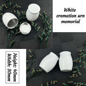 Ailes d'ange Mini urnes porte-souvenir <span class=keywords><strong>de</strong></span> crémation pour cendres au chien <span class=keywords><strong>de</strong></span> compagnie <span class=keywords><strong>humain</strong></span> commémoratif-vos ailes étaient prêtes mais mon cœur n'était pas - Product Image 4