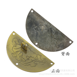Hebilla de hierro con cierre de 60 mm y 75 mm, redonda, de doble apertura, herrajes para puertas de armario, hebillas decorativas duraderas para uso en armarios - Product Image 3