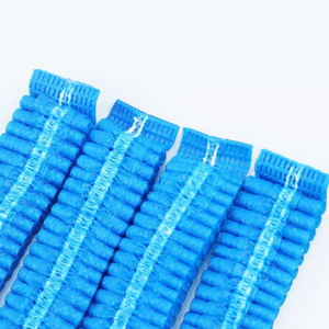 Bonnet jetable non tissé respirant anti-poussière, <span class=keywords><strong>filet</strong></span> à <span class=keywords><strong>cheveux</strong></span> bouffant médical pour la restauration, l'hôpital et les salons de beauté - Product Image 2