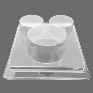 Caixa personalizada do empacotamento plástico dos clamshells do ANIMAL DE ESTIMAÇÃO para mini oradores e os acessórios eletrônicos do produto empacotam