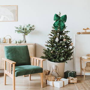 Grande guirlande extérieure personnalisée décoration <span class=keywords><strong>de</strong></span> Noël nœud <span class=keywords><strong>rouge</strong></span> filaire polyester peluche arbre haut emballage cadeau <span class=keywords><strong>ruban</strong></span> saisonnier - Product Image 3