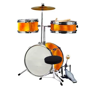 Fabriek Directe Verkoop Percussie-Instrumenten Kinderen 234 Bekkens Praktische Prachtige Drumset