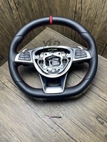 Volant en cuir YLD pour Mercedes-Benz Classe A-B-C-S-E AMG W207 C63 W211 W206 W218 E63 G63 GLS63S GLA45 A45