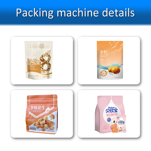 Hoàn toàn tự động điều khiển động cơ tốc độ cao Hạt Gạo Hạt PREMADE túi đóng gói máy thực phẩm Túi điền gói - Product Image 2