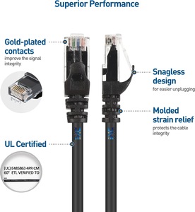 <span class=keywords><strong>Cable</strong></span> de Red UTP Cat6 de la Marca EXC al por Mayor, 23AWG, Conductor CCA/CU, Certificado CE para Ethernet, Internet Gigabit, Módem y <span class=keywords><strong>Router</strong></span> - Product Image 5