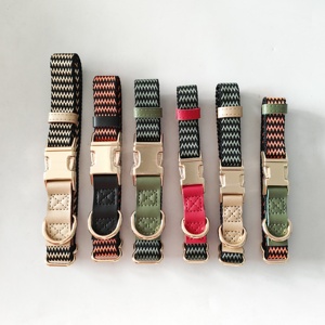 Langlebiges Verstellbares Geflochtenes Nylon-Halsband für Kleine und Große Hunde mit Metallschnalle - Product Image 2