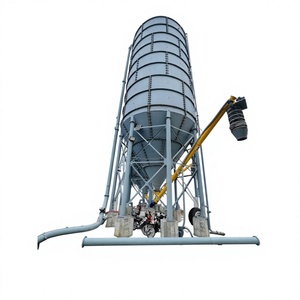 Silo à ciment robuste pour le stockage de poudres en vrac, systèmes de construction et de manutention de matériaux - Product Image 1