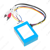 Kit de convertisseur de décodeur d'amplificateur à fibre optique avec entrée audio AUX compatible avec Mercedes Benz S/CL E SL C/CLK ML