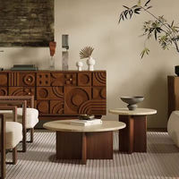 Table basse convertible, mobile, réglable en hauteur, extensible, facile à assembler, légère, design moderne en bois, pour salles à manger et salons
