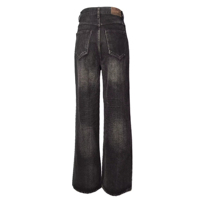 Jeans baggy, coupe ample, pantalon en denim confortable, style streetwear pour hommes et femmes, à porter au quotidien