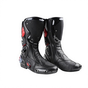 Microfiber Leather Racing Motorcycle <b>Boots</b> for Off Road Competition for Men and <b>Women</b> - Product Image 3