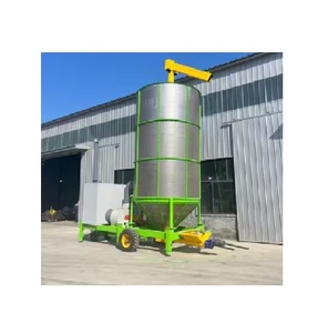 High Capacity PLC-controlled <b>Green</b> Motor Grain Dryer Industrial Drying Plant Farm Use PH Origin Long Service Life 6 Months - Product Image 2