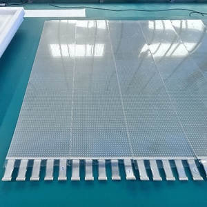 P6 Indoor Flexible Transparent LED Display Crystal Screen 1080P Resolution 2500cd Brightness for Glass Adhesive Digital TM-F-P6. - Product Image 3