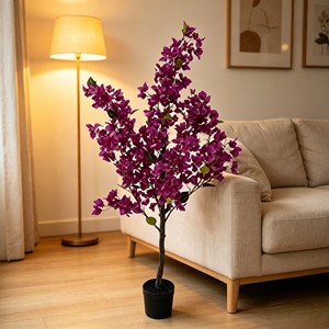 High Quality Real Touch <b>Artificial</b> Silk Bougainvillea <b>Trees</b> Durable <b>Indoor</b> Desktop Plants - Product Image 4