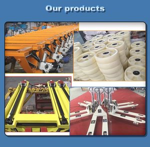 Гидравлическая ручная тележка для поддонов для транспортировки грузов в узких проходах склада - Product Image 6