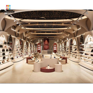 Fashion Shoe Display Racks | <b>Wall</b>-Mounted Shoe <b>Cabinets</b> & Sneaker Island Stand | Custom Retail Fixtures Factory - Product Image 2