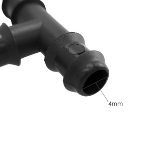Raccordo a T semplice per tubi di irrigazione a goccia Ø 16 mm. Confezione da 100 Pezzi - Product Image 3