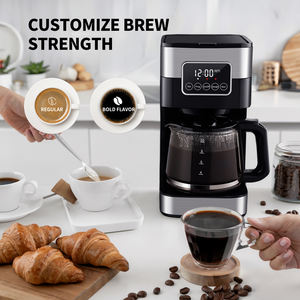 <span class=keywords><strong>Filtre</strong></span> à café OEM ODM Compact 900 Watts <span class=keywords><strong>Cafetière</strong></span> programmable électrique - Product Image 3