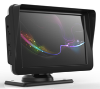 Moniteur Carplay sans fil 7 "IPS IOS Carplay et Android Auto/Navigation GPS/Commande vocale/Lien miroir, Bluetooth/Enregistreur vidéo