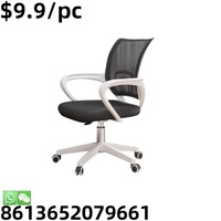 Design moderne chaise de bureau En Cuir de luxe à dossier Haut avec accoudoir