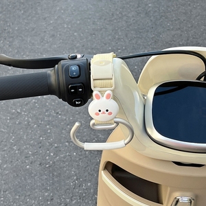 Hebilla de correas de animales portátil Ins de moda bonita personalizada gancho extendido gancho colgante fuerte Universal para vehículo eléctrico - Product Image 5