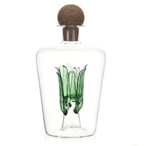 Botella de <span class=keywords><strong>Tequila</strong></span> Hecha a Mano con Diseño de <span class=keywords><strong>Agave</strong></span> / Decantador de <span class=keywords><strong>Tequila</strong></span> - Product Image 4