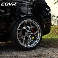 Rines Forjados EVOR, Diseño Cóncavo, 5x114.3 para LAMBORGHINI HURACAN, RANGE ROVER 5x130, Cromados, Todoterreno