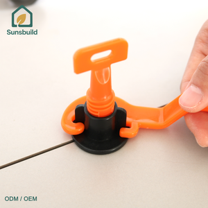Sunsbuild Efficient Reusable T Shape <b>Tile</b> <b>Leveling</b> System T Lock Needles Waterproof Floor <b>Tile</b> Installation Reducing Adjustment - Product Image 1