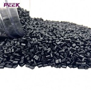 PEEK Manufactured China Glass Fiber GF20 GF PEEK Resin Pellets <b>Polymer</b> Granules for Industrial Grade PEEK 770GL20 - Product Image 1