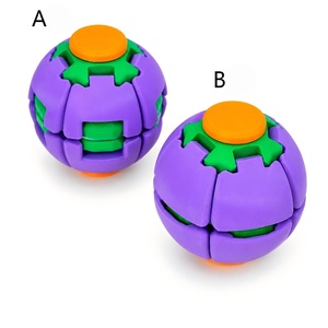 ลูกบอลหมุนคลายเครียดพกพา ของเล่นนิ้วมือแบบพิมพ์ 3 มิติ - Product Image 6