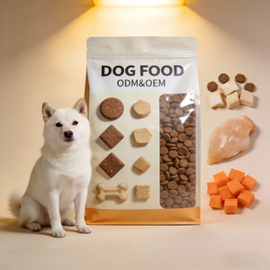 Cibo Secco <span class=keywords><strong>per</strong></span> <span class=keywords><strong>Cani</strong></span> OEM all'Ingrosso, Alta Proteina, Gusto Manzo, Produzione di Fabbrica - Product Image 1