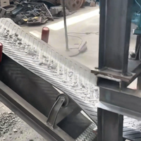 Concasseur à mâchoires motorisé robuste PE150x250 pour le carbonate de calcium, avec entrée de 130 mm et moteur de 5,5 kW