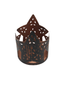 Lanterne en métal marocain antique, faite à la main, porte-bougie, décoration d'intérieur, Noël, Pâques, marque IHA Inde - Product Image 4
