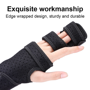 Verstelbare Vinger Spalk Hand Brace Pijn Verlichting Aangepaste Logo Vinger Spalk Pols Middenhandspalk Spalk Brace - Product Image 4