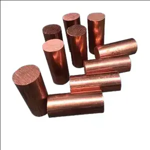 Barra redonda de cobre C1100 T2 TP1 de cobre puro de alta qualidade na China 99,99% preço por kg