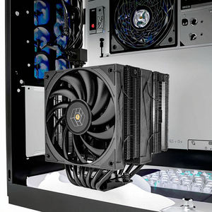 Ventilador de alto rendimiento Thermalright Royal Knight 120 NEGRO de 156 mm de altura, de doble torre, para caja de computadora - Product Image 6