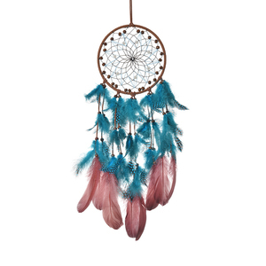 <span class=keywords><strong>Atrapasueños</strong></span> de Estilo Bohemio con Encaje de Plumas <span class=keywords><strong>Grandes</strong></span> y Borlas de Macramé, <span class=keywords><strong>Atrapasueños</strong></span> Colgantes <span class=keywords><strong>para</strong></span> Decoración del Hogar - Product Image 1