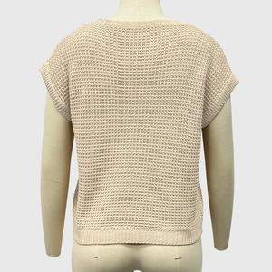 Channel Hauts en tricot pour femme Printemps 2026, Chemises d'été, Pulls à manches courtes coupe ample, Tenues mignonnes pour les vacances à la plage - Product Image 6