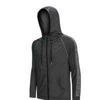 Nouvelle veste à séchage rapide, chemise zippée pour l'extérieur, chemise de compression surdimensionnée personnalisée, chemise de sport pour hommes, chemise de fitness pour hommes