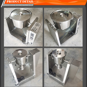 Stainless Steel 5-30L Rotary Drum <b>Micro</b> Mixer Bench Top Powder Blender <b>Machine</b> for Chemical Processing with Motor Core Component - Product Image 4