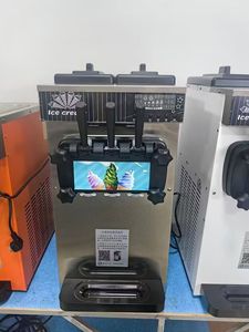 Bql168 tự động Countertop Máy làm kem nhà máy thép không gỉ 3 hương vị Ice Cream Maker điều kiện mới có sẵn - Product Image 2