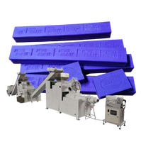 Ligne de production de savon en barre pour petites entreprises, machine à estamper le savon, machine à couper le savon, machine de fabrication de savon