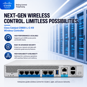 9800-L Enterprise <b>Wireless</b> LAN <b>Controller</b> with Wave2 4x4 MU-MIMO Copper Uplink C9800-L-C-K9 - Product Image 4