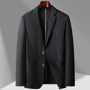 <span class=keywords><strong>Costume</strong></span> de loisirs pour homme Printemps-Automne 2026 – <span class=keywords><strong>Veste</strong></span> de <span class=keywords><strong>costume</strong></span> jeune homme confortable à simple boutonnage, sans <span class=keywords><strong>repassage</strong></span> - Product Image 4
