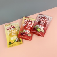 Food Grade Heatseal Zip Lock Maatwerk Ananas Mango Kokosnoten Droog Fruit Voedsel Pakket Doypack Zakje